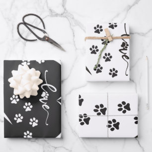 PUPPY LOVER WRAPPING PAPER SHEET