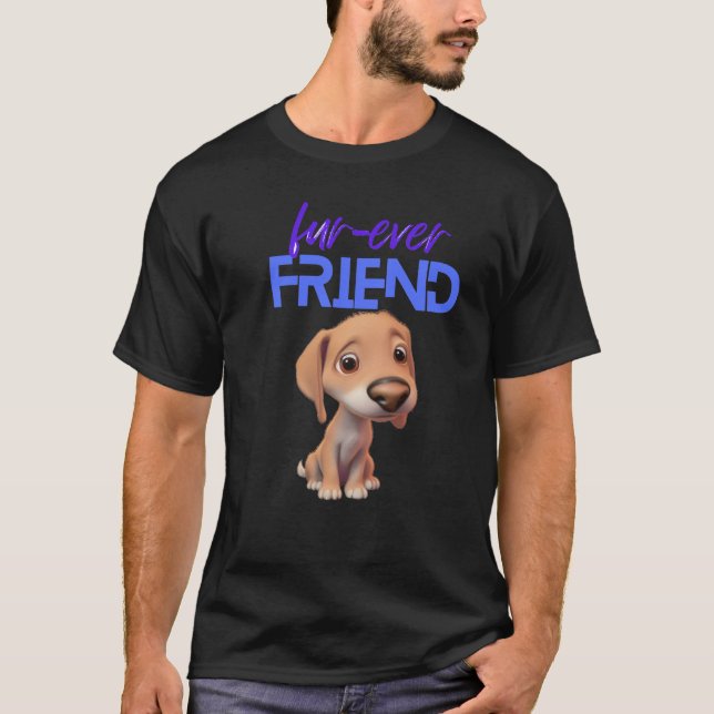 Puppy Lovers  Forever Friends - T-Shirt (Front)