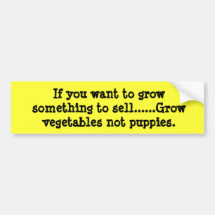 Puppy Mills Bumper Sticker