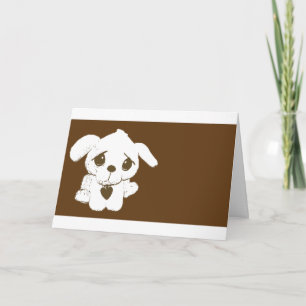 puppy Miss You Card