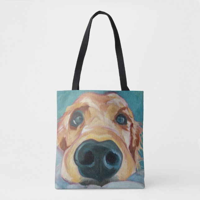 Puppy Nose Tote Bag (Front)