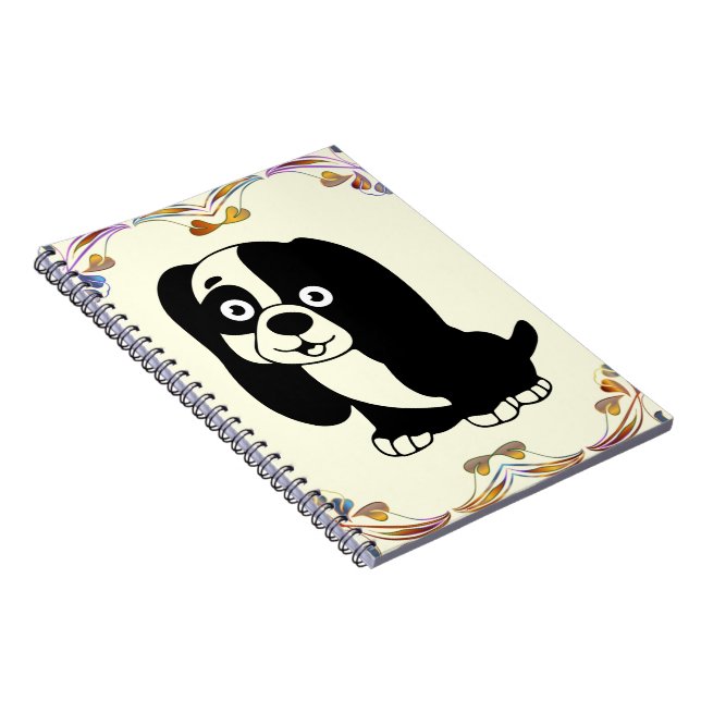 Puppy Notebook (Right Side)