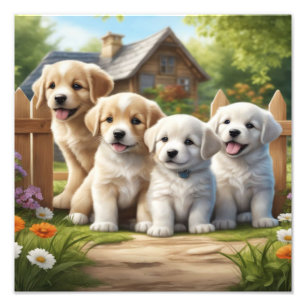 Puppy Nursery & Children's Room Prints