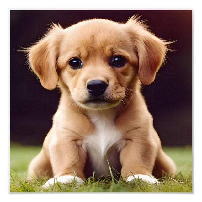 Puppy Nursery & Children's Room Prints (Front)