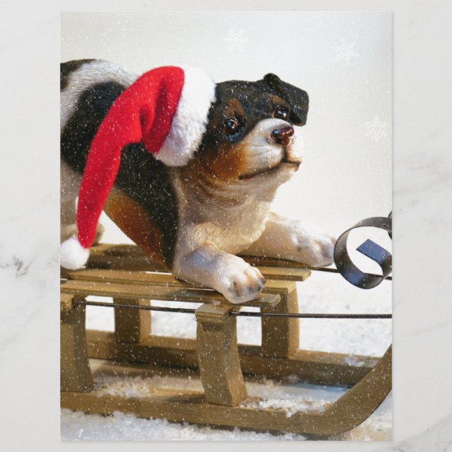 Puppy on a Sled (Front)