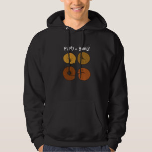 Puppy Or Bagel Dog Puppies & Pastry Bakers & Dog B Hoodie