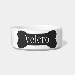 Puppy or Dog  Personalised Bone Water Food Dish