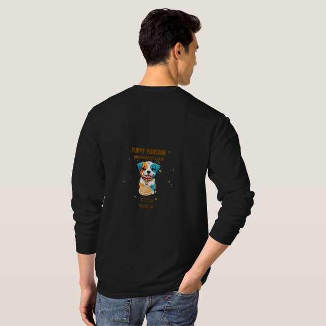 Puppy Pancake  T-Shirt (Back Full)