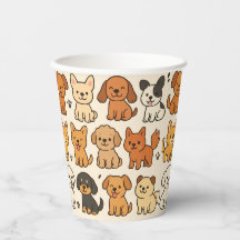 Puppy Paper Cup