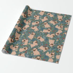 Puppy Pattern Wrapping Paper