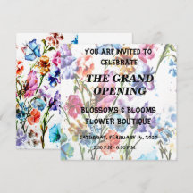 PUPPY PAW PRINTS | GRAND OPENING INVITATION