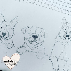 Puppy Paw-ty Birthday Party Napkin