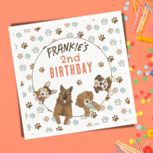 Puppy Paw-ty Birthday Party