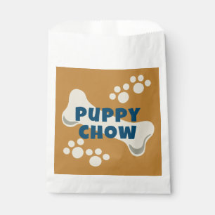 Puppy Pawty Birthday Snack Favour Bags