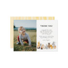 Puppy Pawty Dog Birthday Photo Thank You