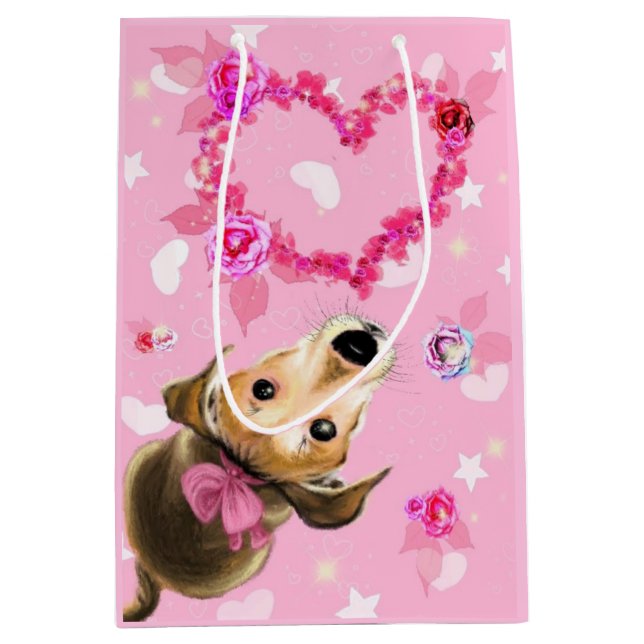 Puppy Pet Gift Bag (Front)