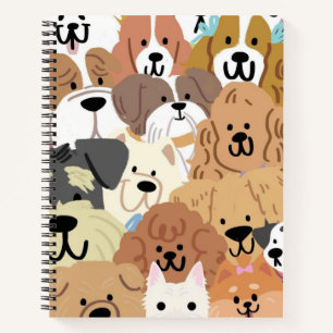 Puppy Pile Party Notebook