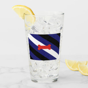Puppy Play Pride Flag Glass