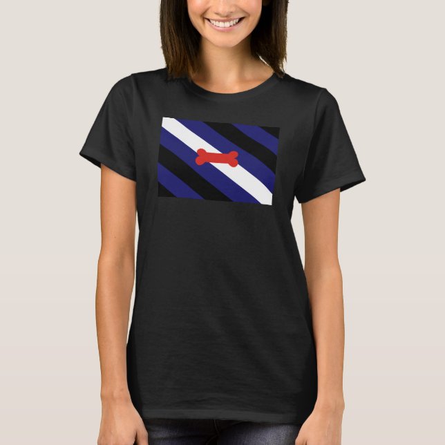 Puppy Play Pride Flag T-Shirt (Front)