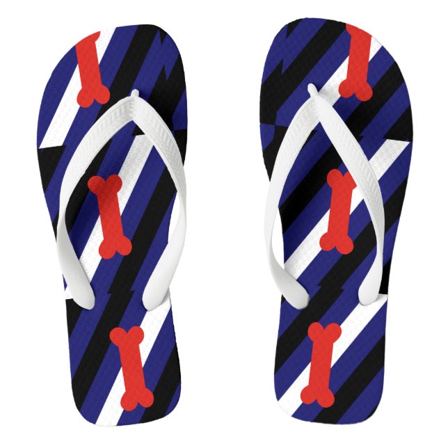 Puppy Play Pride Flip Flops (Footbed)