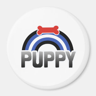 Puppy Play Pride Magnet