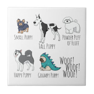 Puppy Poem Tile