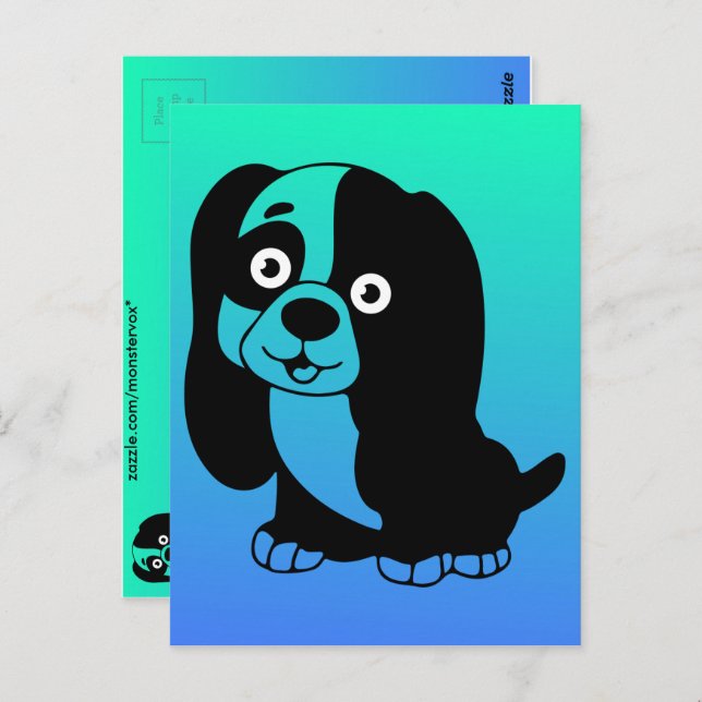 Puppy Postcard (Front/Back)