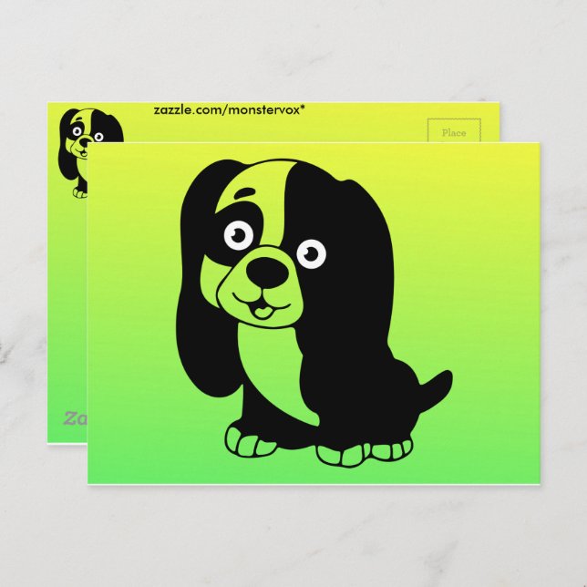 Puppy Postcard (Front/Back)