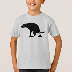 Puppy Potty pooping Dog Fun & Cute T-Shirt