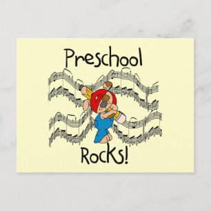 Puppy Preschool Rocks Tshirts and Gifts Postcard