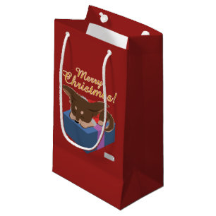Puppy Present Small Gift Bag