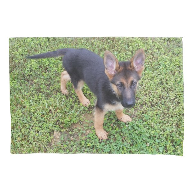 Puppy Protected Pillowcase (Front)