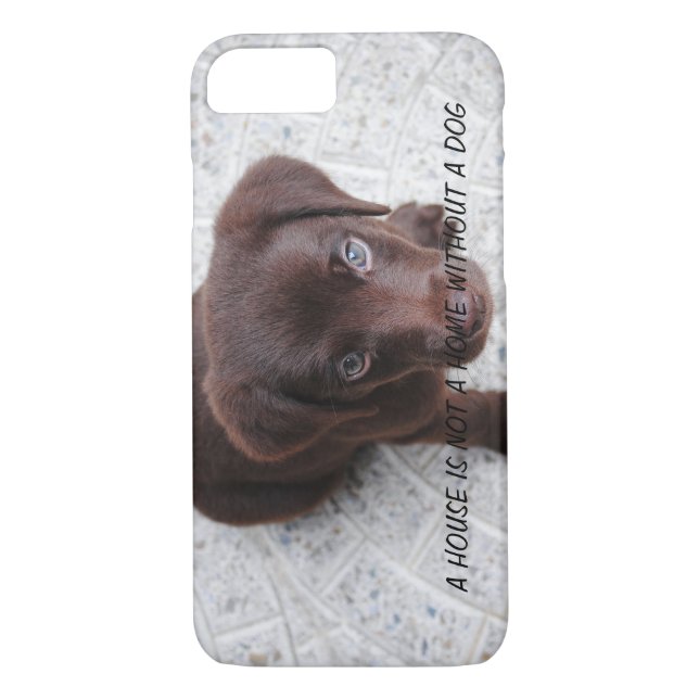 Puppy Quote Case-Mate iPhone Case (Back)
