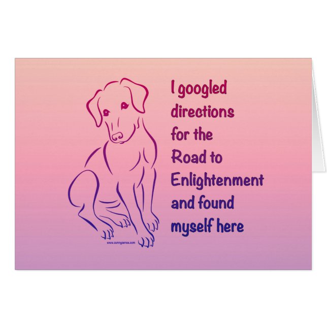 Puppy Road to Enlightenment (Front Horizontal)