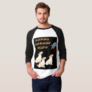 Puppy Rockets Space Adventures Exploration T-Shirt