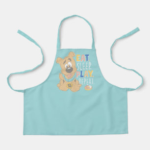 Puppy Scooby-Doo "Eat, Sleep, Play, Repeat" Apron