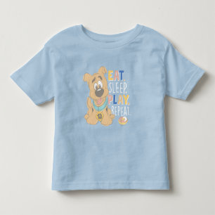 Puppy Scooby-Doo "Eat, Sleep, Play, Repeat" Toddler T-Shirt