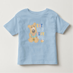 Puppy Scooby-Doo "Eat, Sleep, Play, Repeat" Toddler T-Shirt