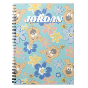 Puppy Scooby-Doo Flower Pattern Notebook