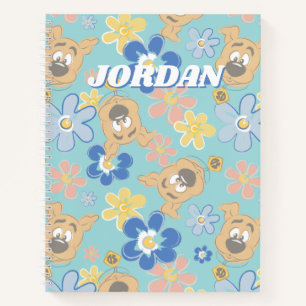 Puppy Scooby-Doo Flower Pattern Notebook