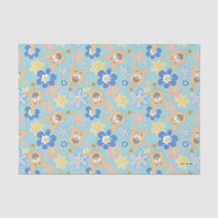 Puppy Scooby-Doo Flower Pattern Tissue Paper