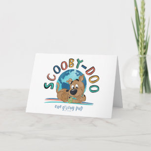 Puppy Scooby-Doo "One Groovy Pup" Card