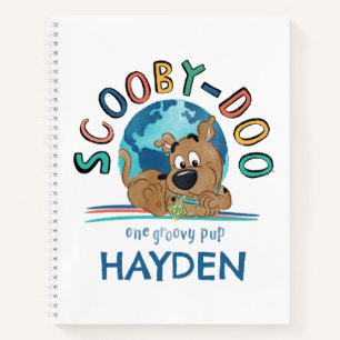 Puppy Scooby-Doo "One Groovy Pup" Notebook
