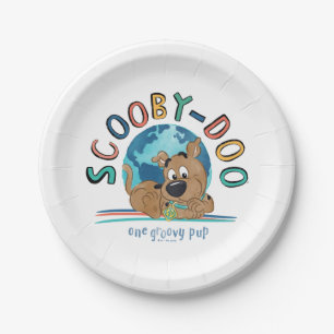 Puppy Scooby-Doo "One Groovy Pup" Paper Plate