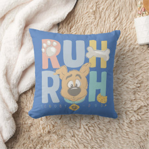 Puppy Scooby-Doo "Ruh Roh" Cushion