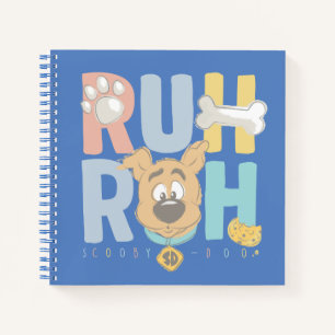 Puppy Scooby-Doo "Ruh Roh" Notebook