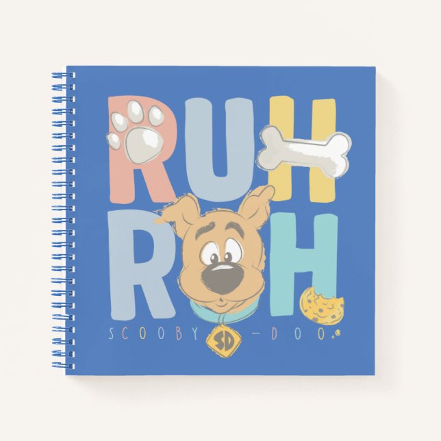 Puppy Scooby-Doo "Ruh Roh" Notebook (Front)