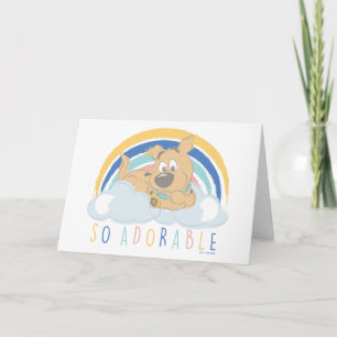 Puppy Scooby-Doo "So Adorable" Card