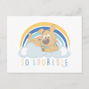 Puppy Scooby-Doo "So Adorable" Postcard