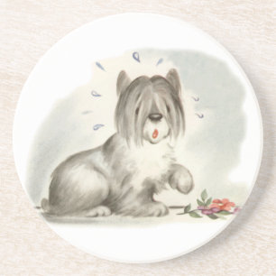puppy-shaggy coaster